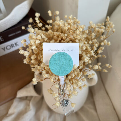 AQUA GREENERY | badge reel